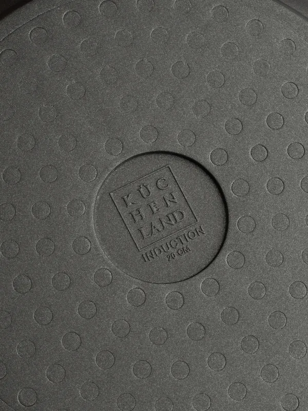 Сковорода, 20 см, съемная ручка, с покрытием, алюминий, Solution Red 2, image-7