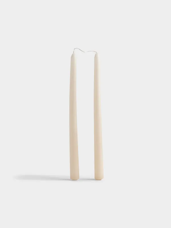 Свеча, 30 см, 2 шт, тонкая, с общим фитилем, Vivid candle, image-0