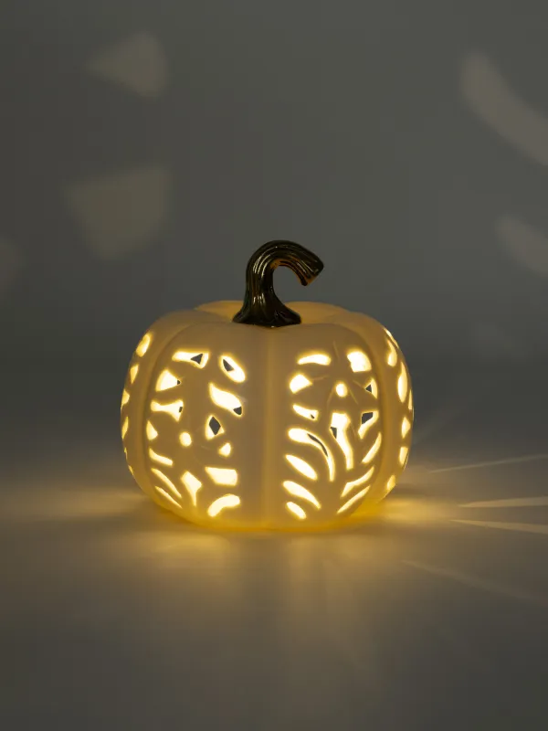 Светильник декоративный, 15 см, Тыква, Pumpkin, image-4