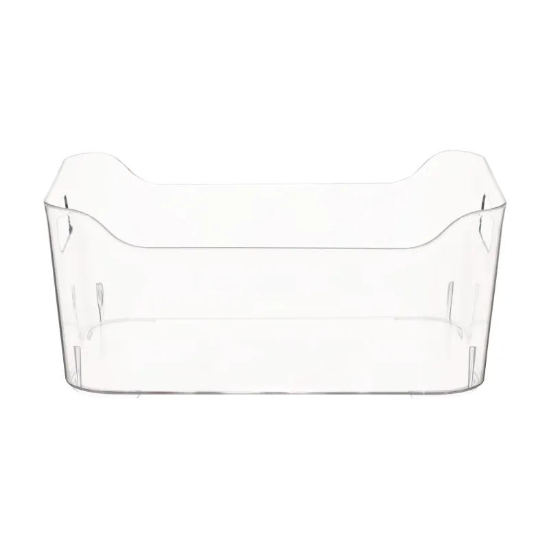 Ящик-органайзер, 24х17х10 см, хозяйственный, с ручками, пластик, Basic, image-1