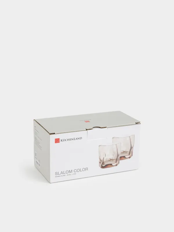 Стакан для виски, 245 мл, 2 шт, Slalom color, image-4