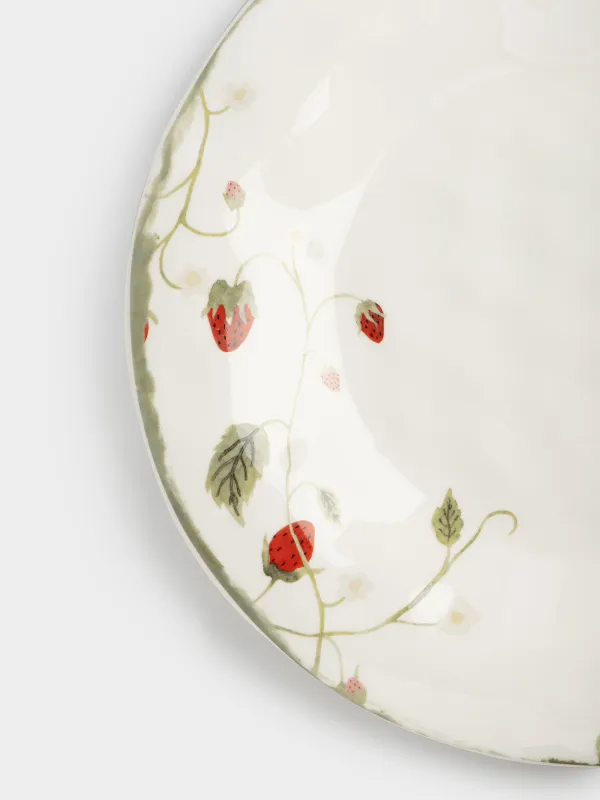 Тарелка обеденная, 28 см, Земляника, Strawberry crumple, image-1