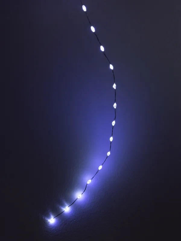 Гирлянда-занавес электрическая, 2х2 м/10 нитей, 8 режимов, Капли, Christmas, image-2
