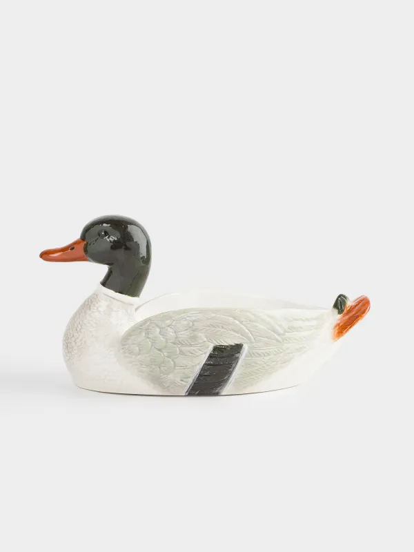 Блюдо глубокое, 34х20х17 см, Селезень, Duck, image-1
