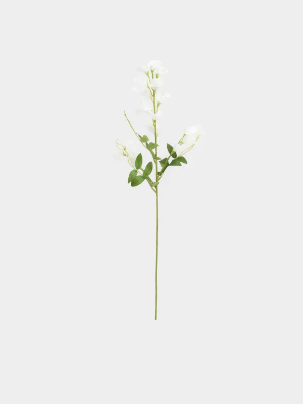 Ветка декоративная, 70 см, Белый лизиантус, Flower garden, image-0