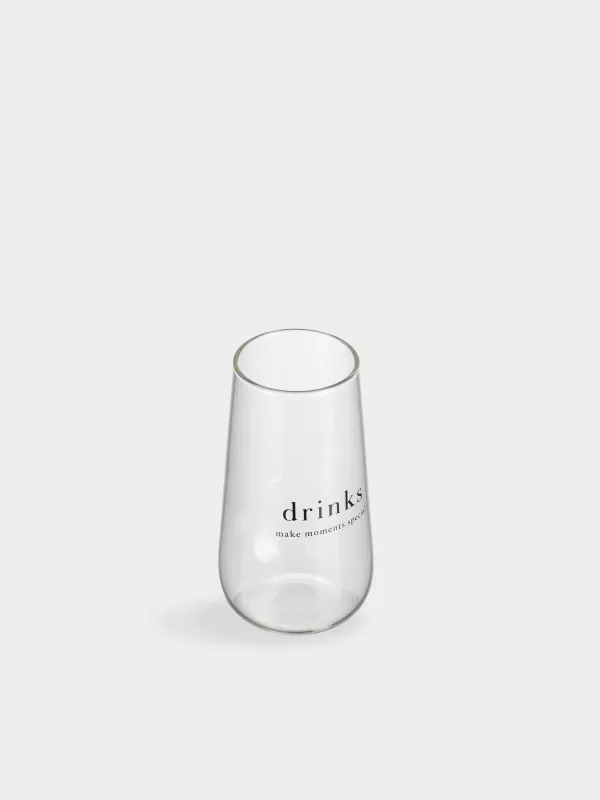 Стакан, 15 см, 500 мл, стекло Б, Clear font, image-3