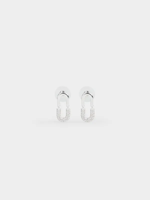 Серьги-пусеты, 2 шт, Jewelry crystal, image-0