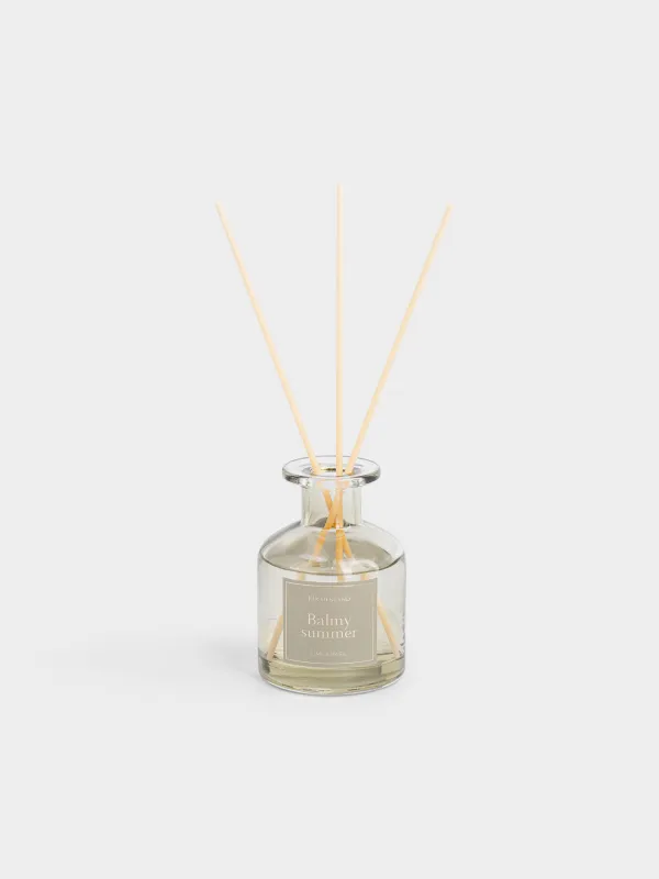 Ароматический диффузор, 120 мл, с сухоцветами, Lime&Basil, Balmy summer, image-0