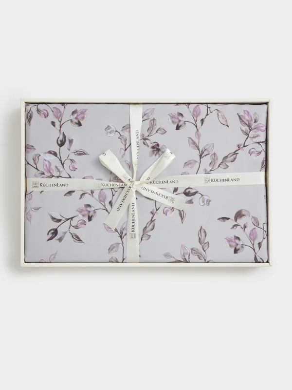 КПБ евро, тенсель 300 ТС, серый, Ветви, Tencel, image-8