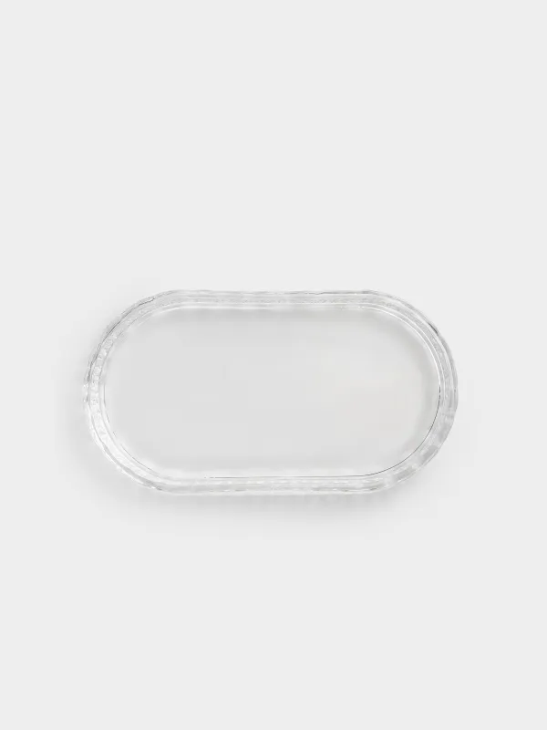 Поднос для ванной, 25х14 см, стекло, Hiona, image-2