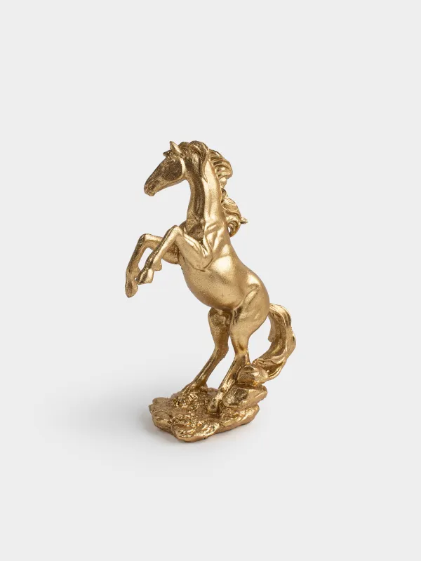 Статуэтка, 18 см, Horse gold, image-1