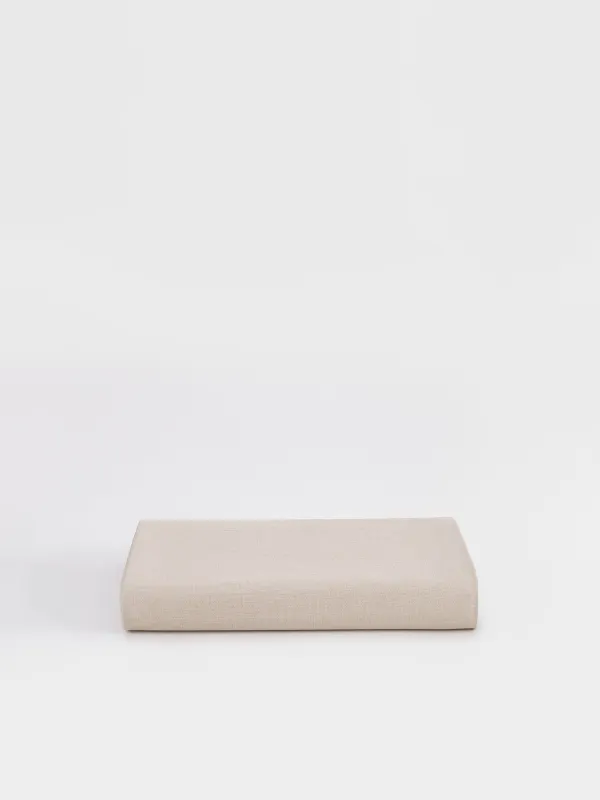 Скатерть, 170х250 см, полиэстер, бежевая, Цветы и листья, Geous flowers, image-7