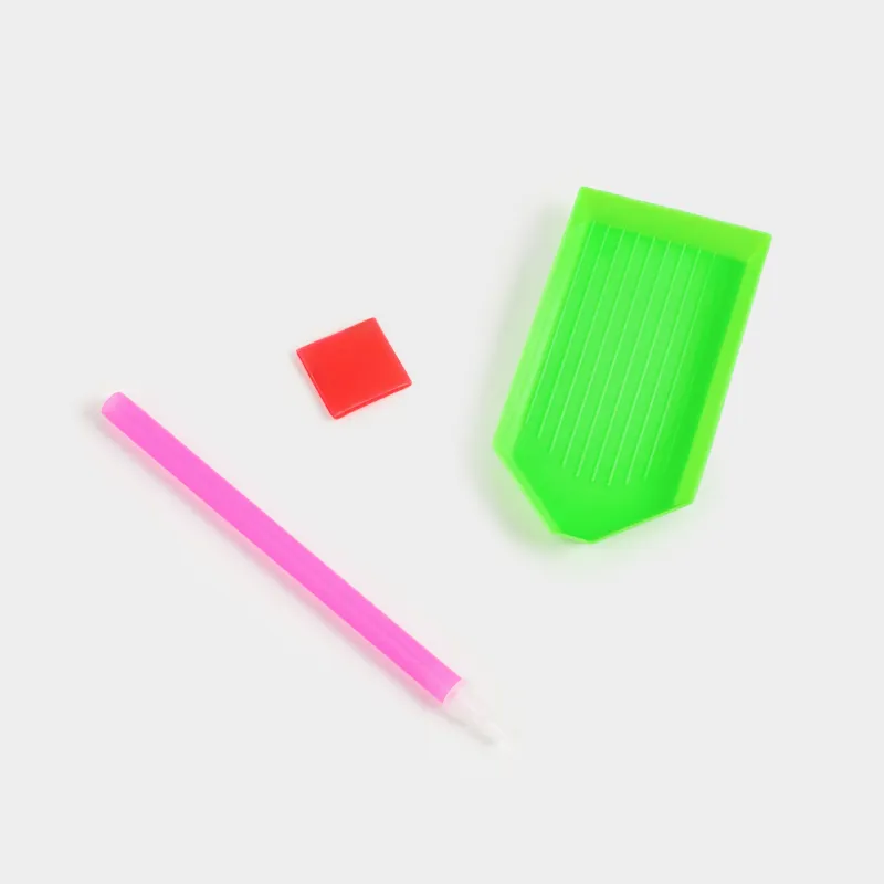 Набор для творчества, 15x15 см, рукоделие, стразы, Снеговик, Creative shiny, image-3