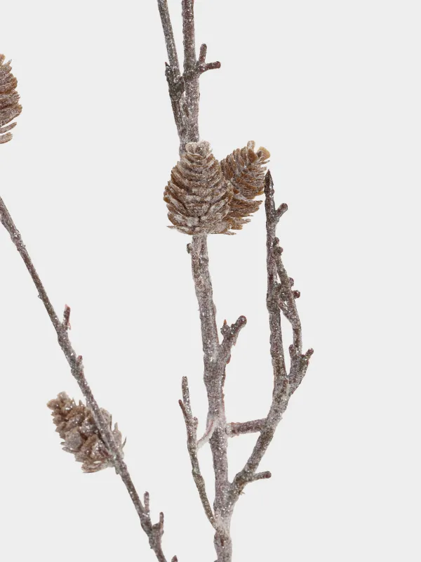 Ветка декоративная, 1,25 м, Шишки, Conifer delice, image-2