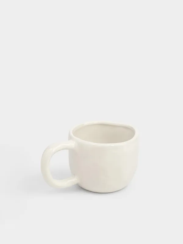 Кружка, 610 мл, керамика D, молочная, Папа, Family support, image-1