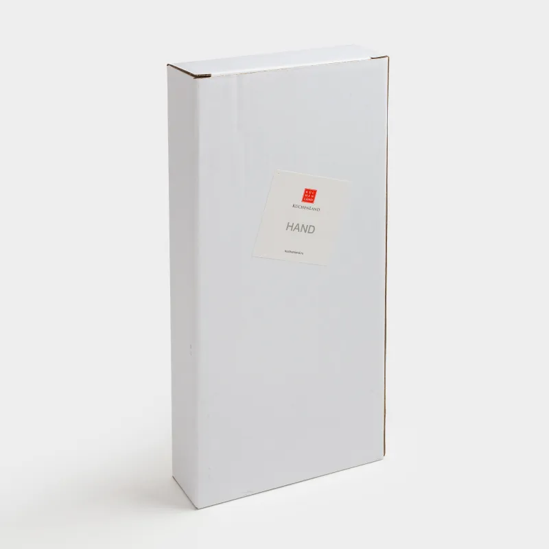 Блюдо декоративное, 24х11 см, керамика, белое, Ладонь, Hand, image-6